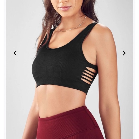 Fabletics Other - Fabletics Black Seamless Sports Bra